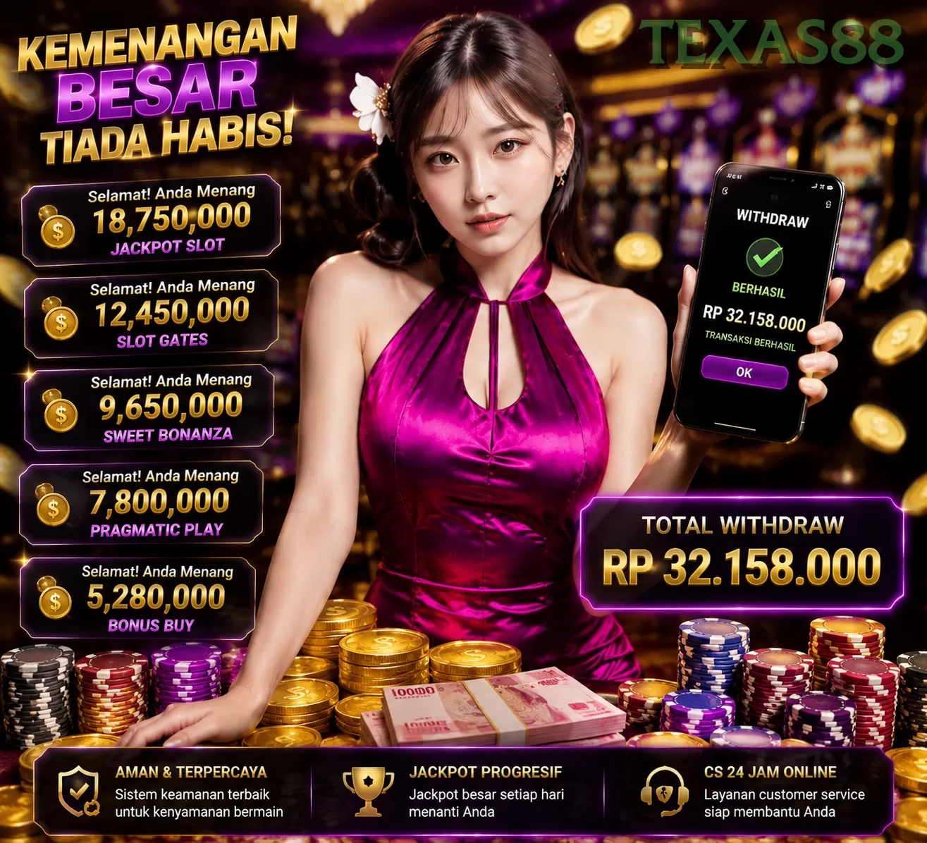 Login texas88 Sekarang Bonus Melimpah
